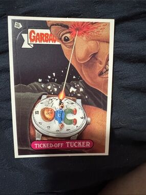 Garbage Pail Kids 'Ticked-Off Tucker' Trading Card